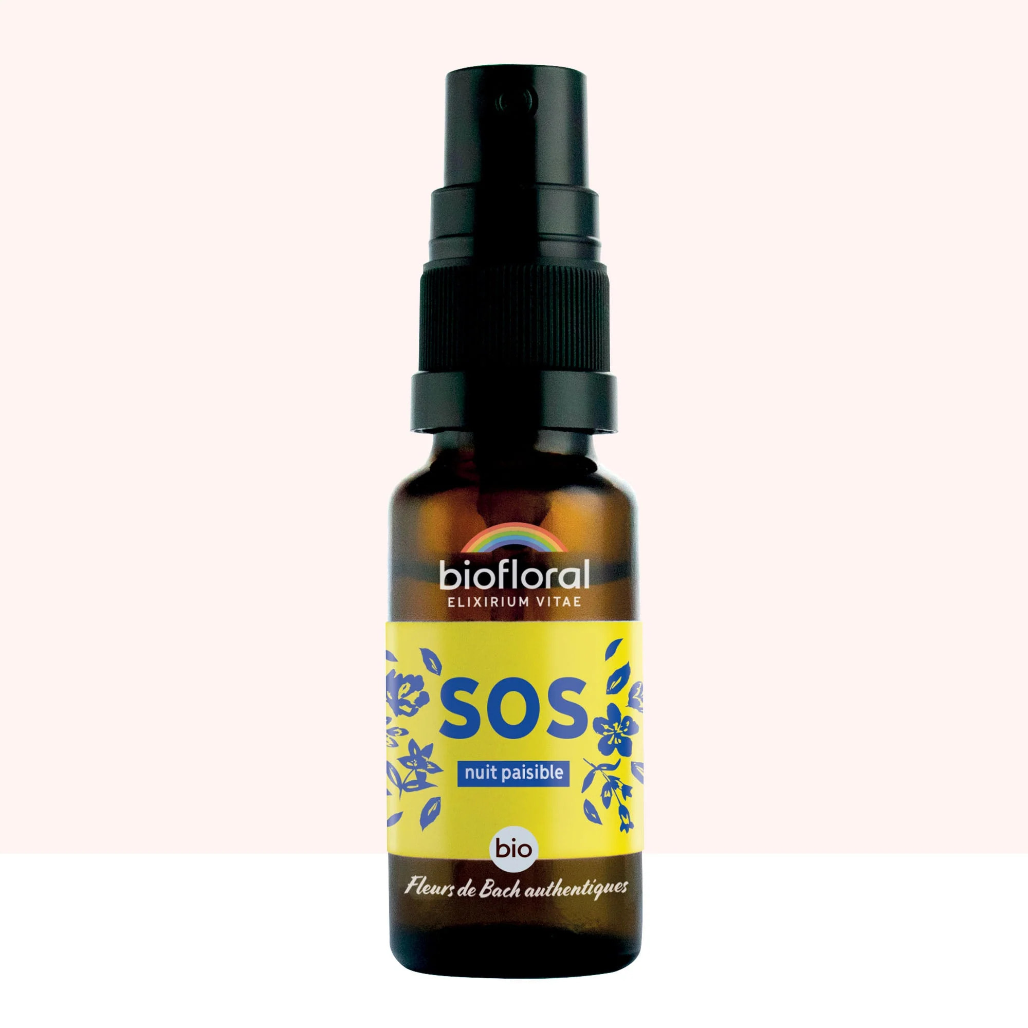 Biofloral - SOS Secours Nuit Paisible - Bio Demeter - 20 ml