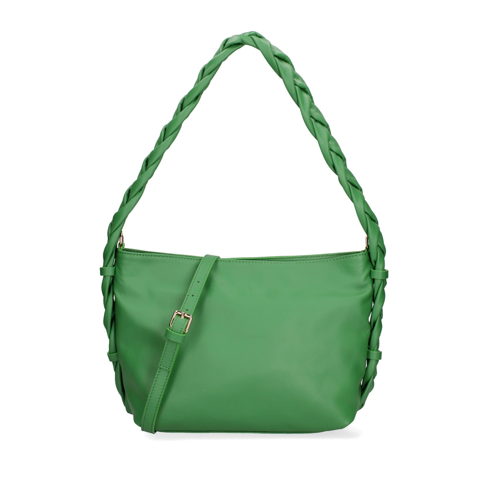 Borsa a spalla da donna - Modello Isara - Vera pelle - 26.0 x 22.0 x 9.0 cm