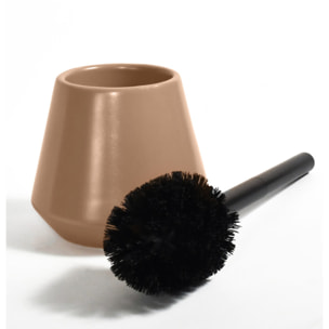 Brosse WC EN CERAMIQUE  JOSHUA Cappuccino