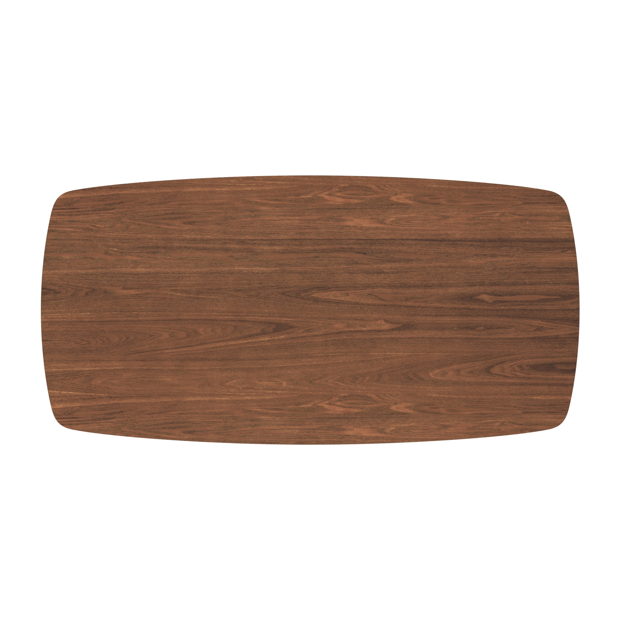 Table basse rectangulaire en bois foncé - Sadi