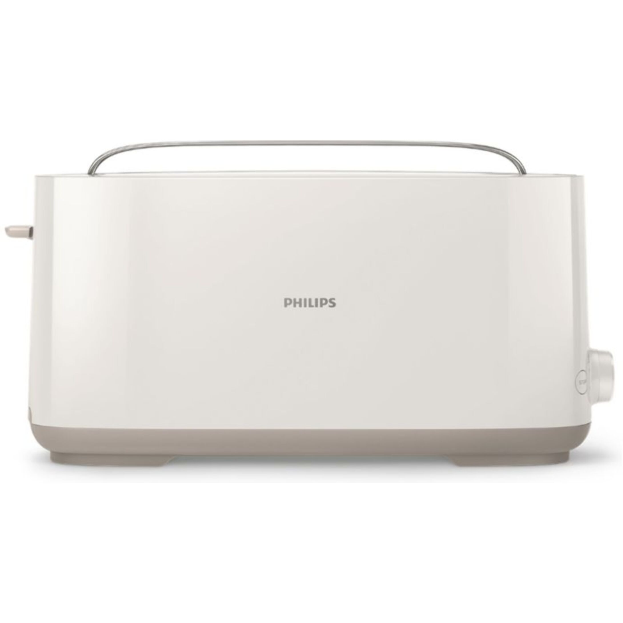 Grille-pain PHILIPS HD2590/00 Toaster blanc Daily, 1 fente longue, 830W