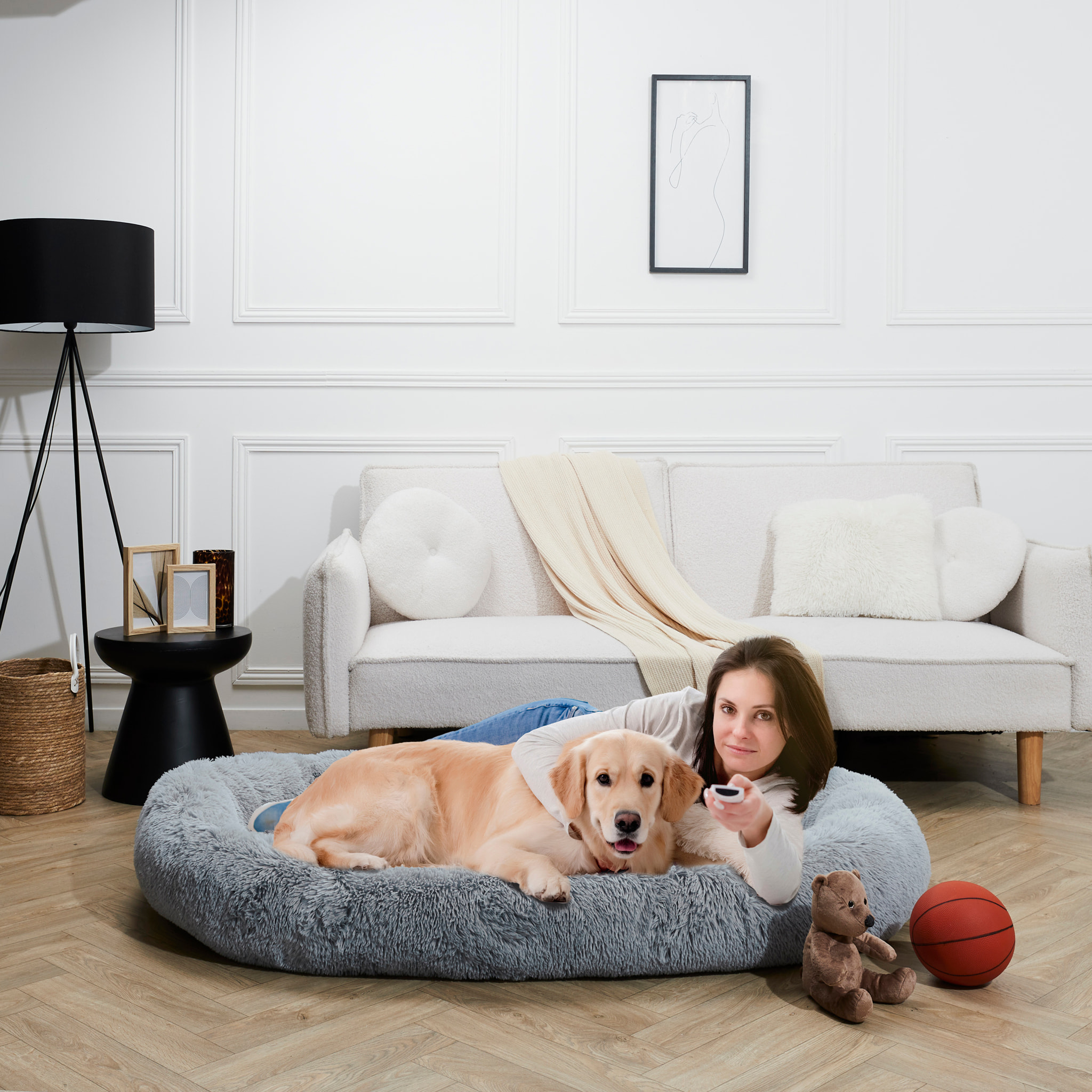 Panier Coussin Pour Animal Xxl