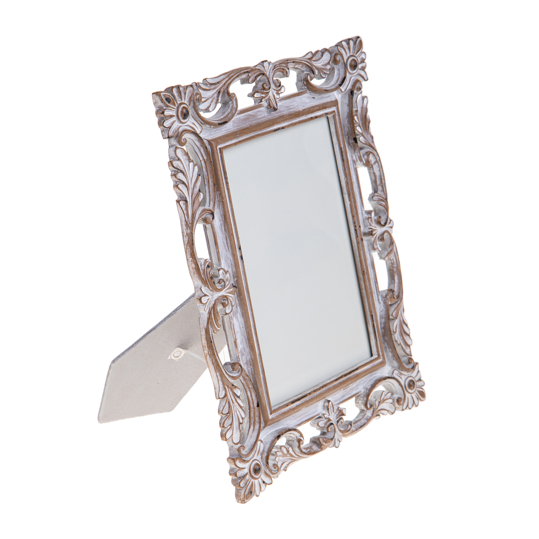 Porta foto smerlato tessuto teddy - 10xH16x2cm - Pezzi 3 - Bianchi Dino SpA