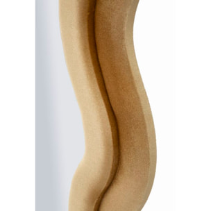 SPECCHIO DA MURO EMILY VELLUTO ORO CM 60X6X160 (MISURA SPECCHIO CM 42X144)