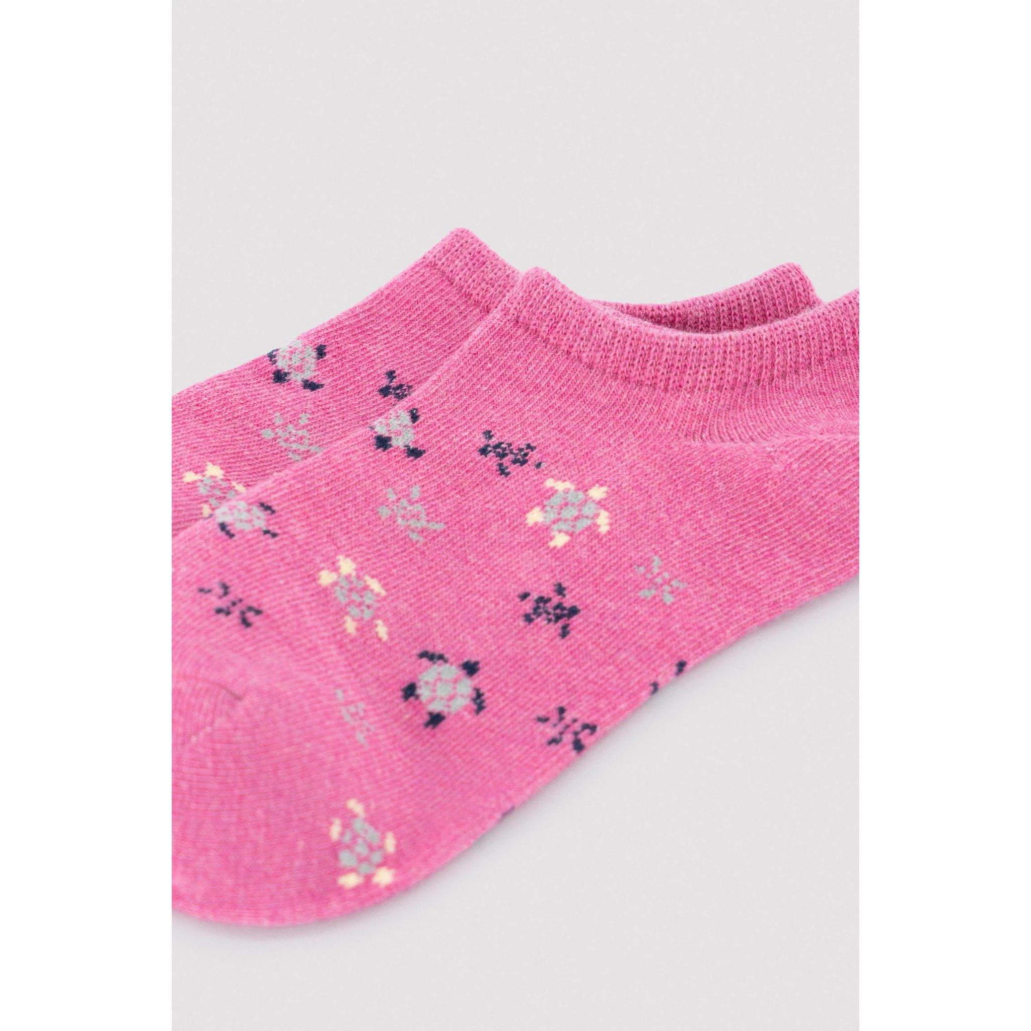 Confezione da 4 calzini rosa colorati stampati