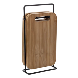 4 planches à découper à tapas Black Bambou