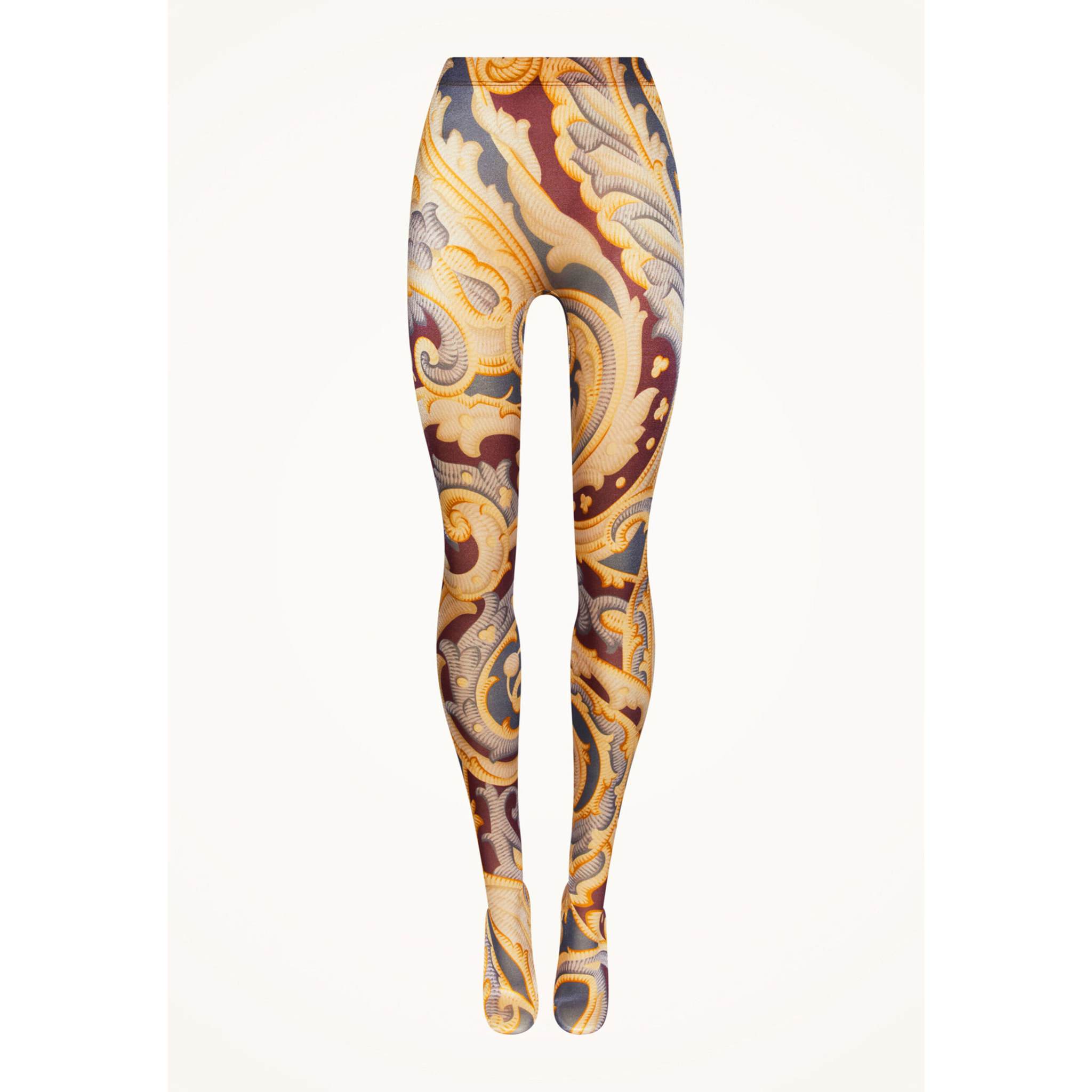 Collant Paisley Baroque Tights