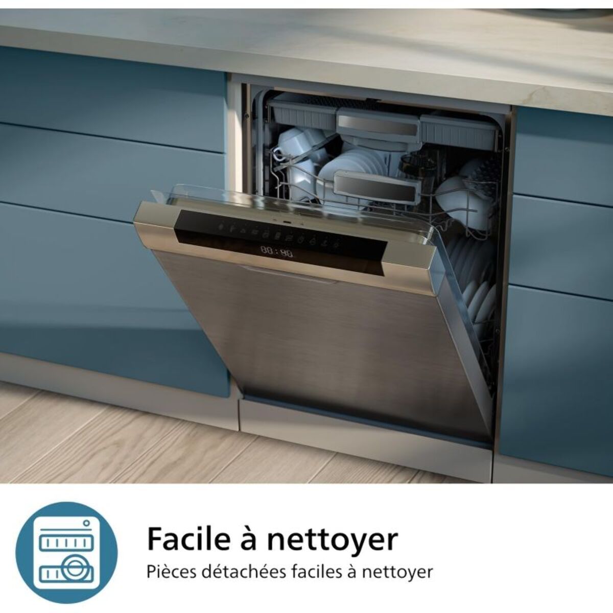 Blender PHILIPS HR2766/00 Blender mixeur noir 0.7L+0.3L, 1000W