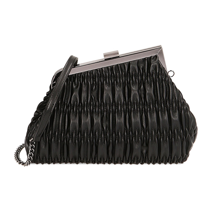 Clutch asimmetrica nera
