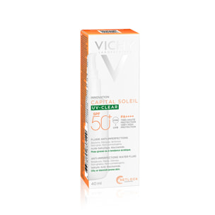 Capital Soleil UV-Clear SPF50+ - Fluide Anti-Imperfections 40 ml