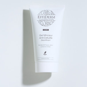 EFFIDERM - Gel Anti Cellulite - Gel Minceur Désinfiltrant - Spécial Hanches, Fesses et Cuisses - 125ml