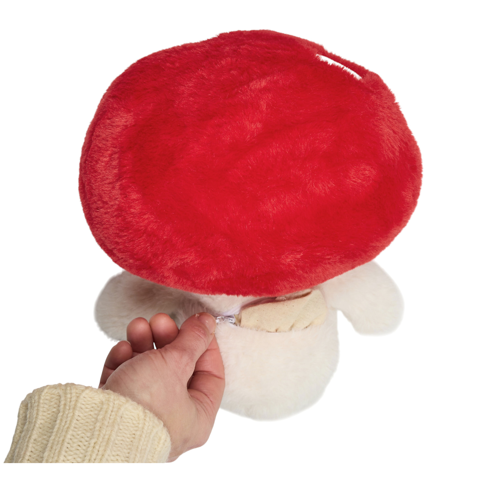 Peluche - THE CONCEPT FACTORY - Champignon Kawaii - Rouge