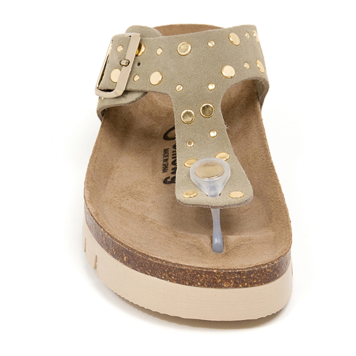 Sandalia Plataforma Kaki Mujer BILLOWY CAQUI