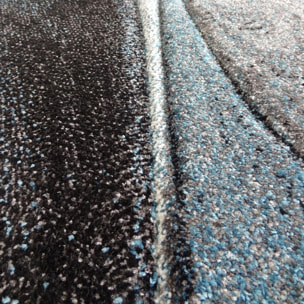 Tapis moderne Tavo avec motif de gouttes d'eau