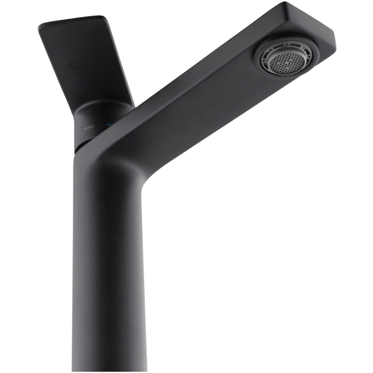 Set mitigeur lavabo + mitigeur monocommande cuisine avec douchette extractible 2 jets, noir mat (SATBSBW288C)