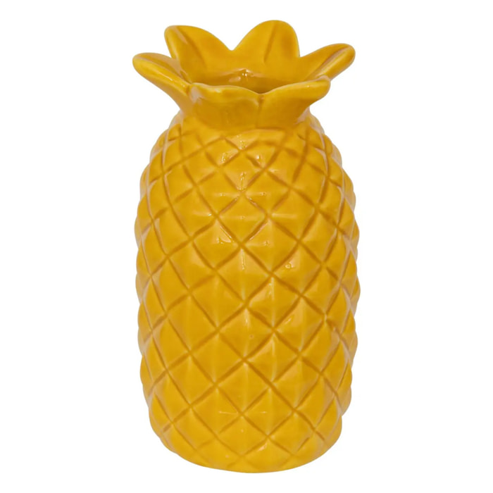 Soliflore ananas "Yuca" céramique H10cm