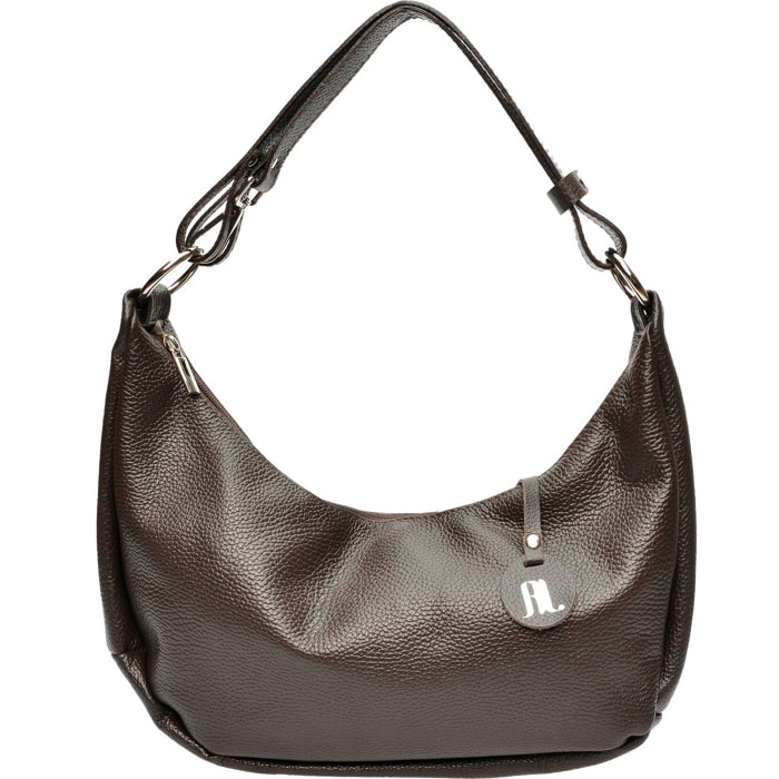 Borsa a tracolla Anna Luchini Marrone