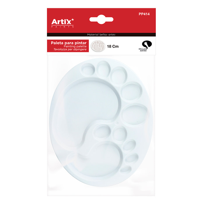 Pack 12 Uds. PALETA PIÉS DE BEBÉ 18 x 14.5 cm