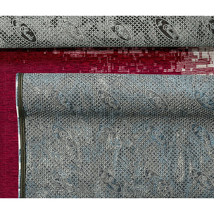 Tappeto Ingresso Corridoio Bagno Rosso