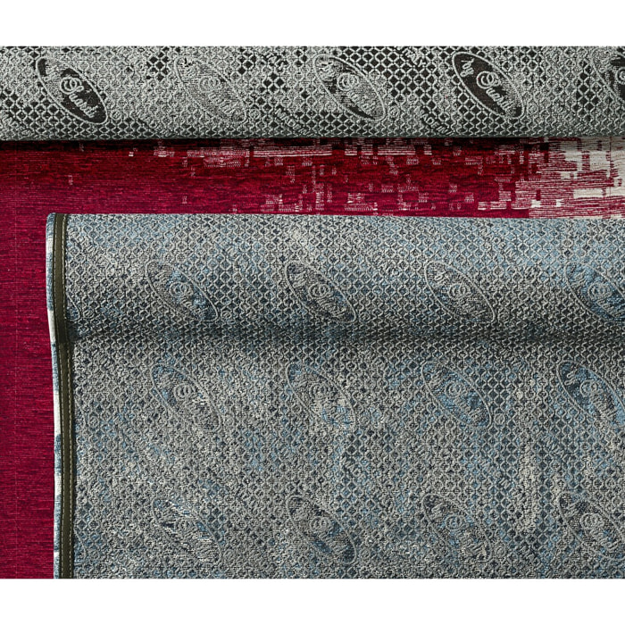 Tappeto Ingresso Corridoio Bagno Rosso