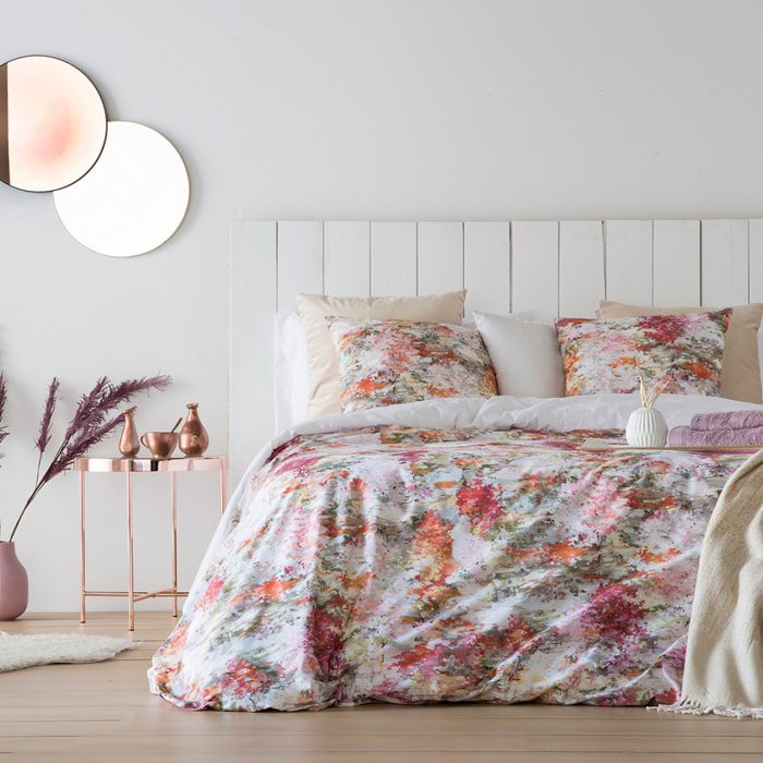 Housse de couette BACIU en coton - rose - vendue seule