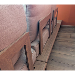 Salon de jardin en angle en aluminium - 6 places - AVIGNON