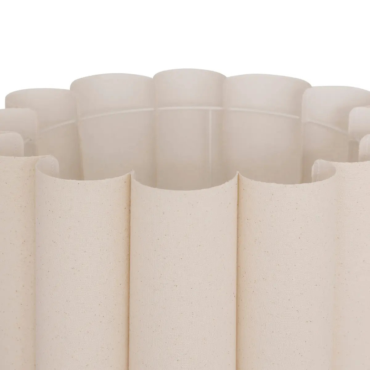 Lampadaire droit secteur Rona beige H150cm