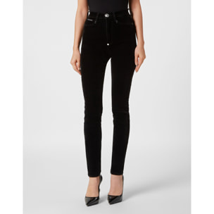 PHILIPP PLEIN Super High Waist Jegging SKULL