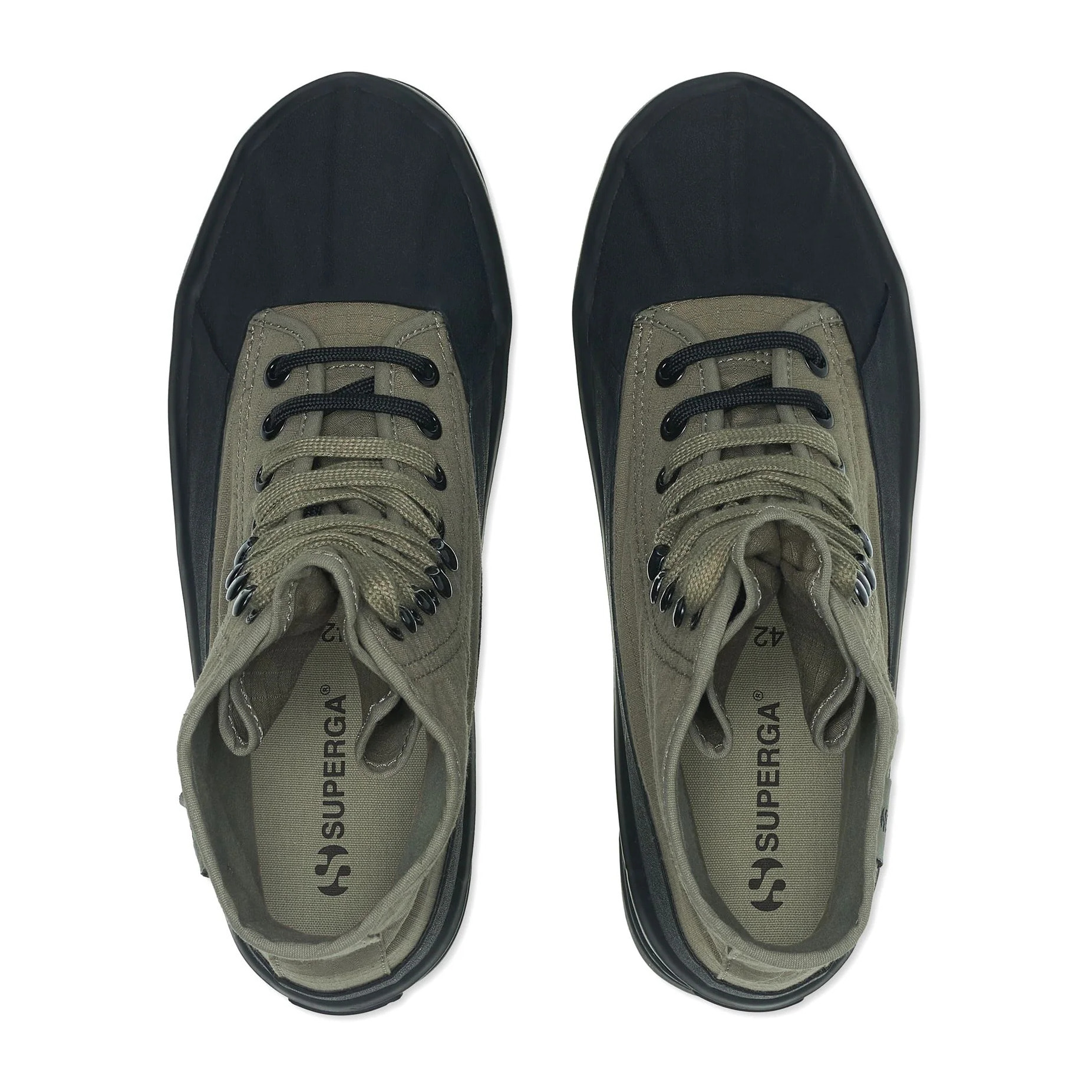 Superga - Botines Unisex Verde - 2481 ALPINA RIPSTOP