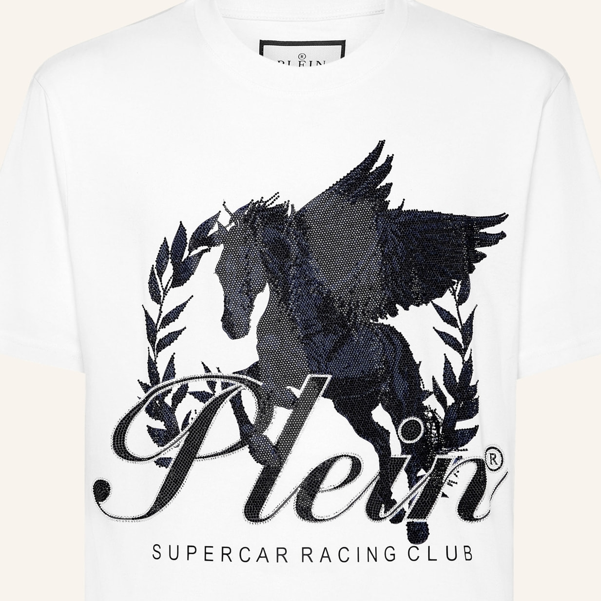 PHILIPP PLEIN Maglietta a girocollo RACING