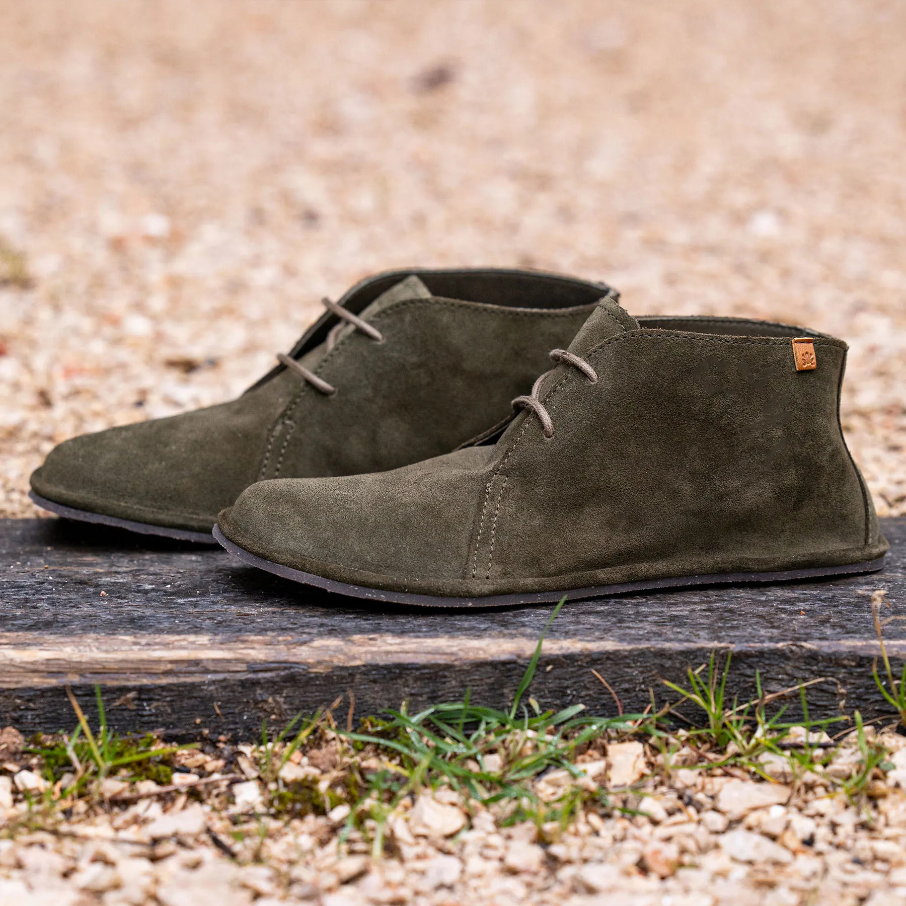 Botines N5672 SILK SUEDE FOREST/ BARE color Forest