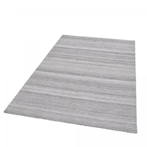 Tapis kilim tissé motif faux uni FORU