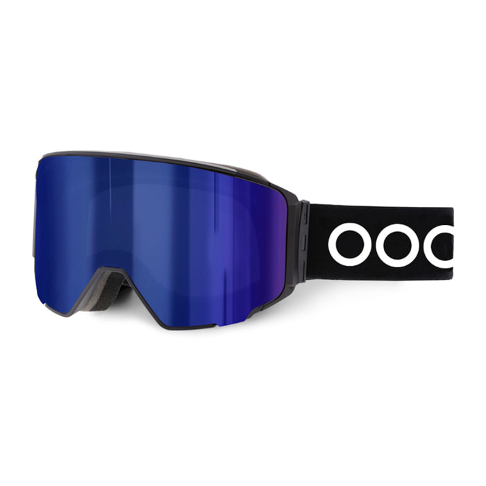 Gafas de esquí ECOON K2 - Negro / Revo azul