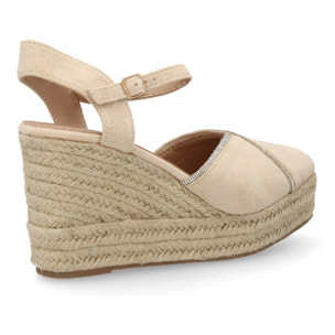 Alpargatas con cuña de esparto