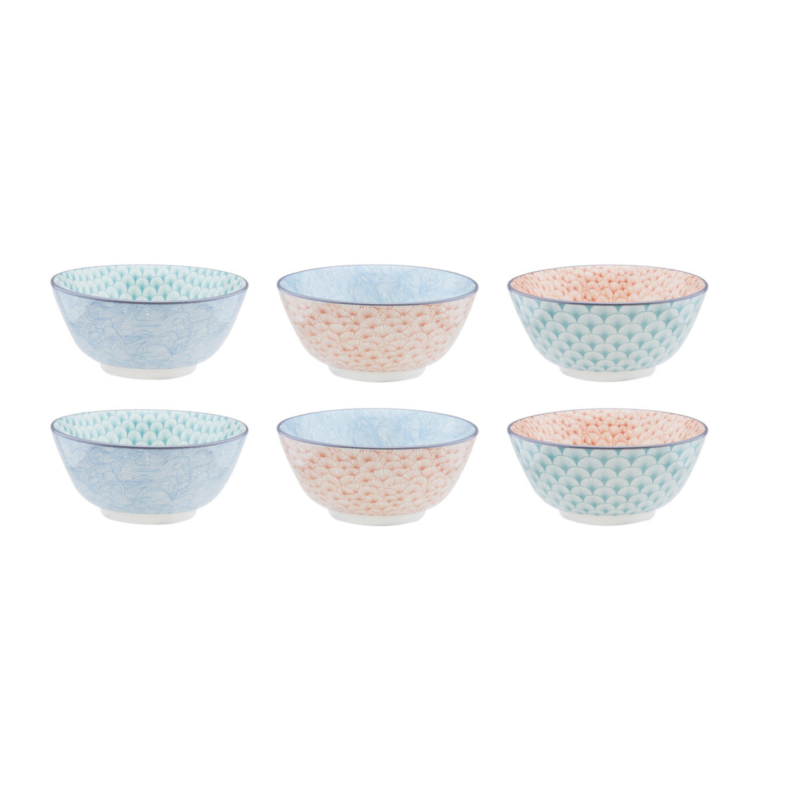 Service Les essentiels - 18 pièces - Pastel