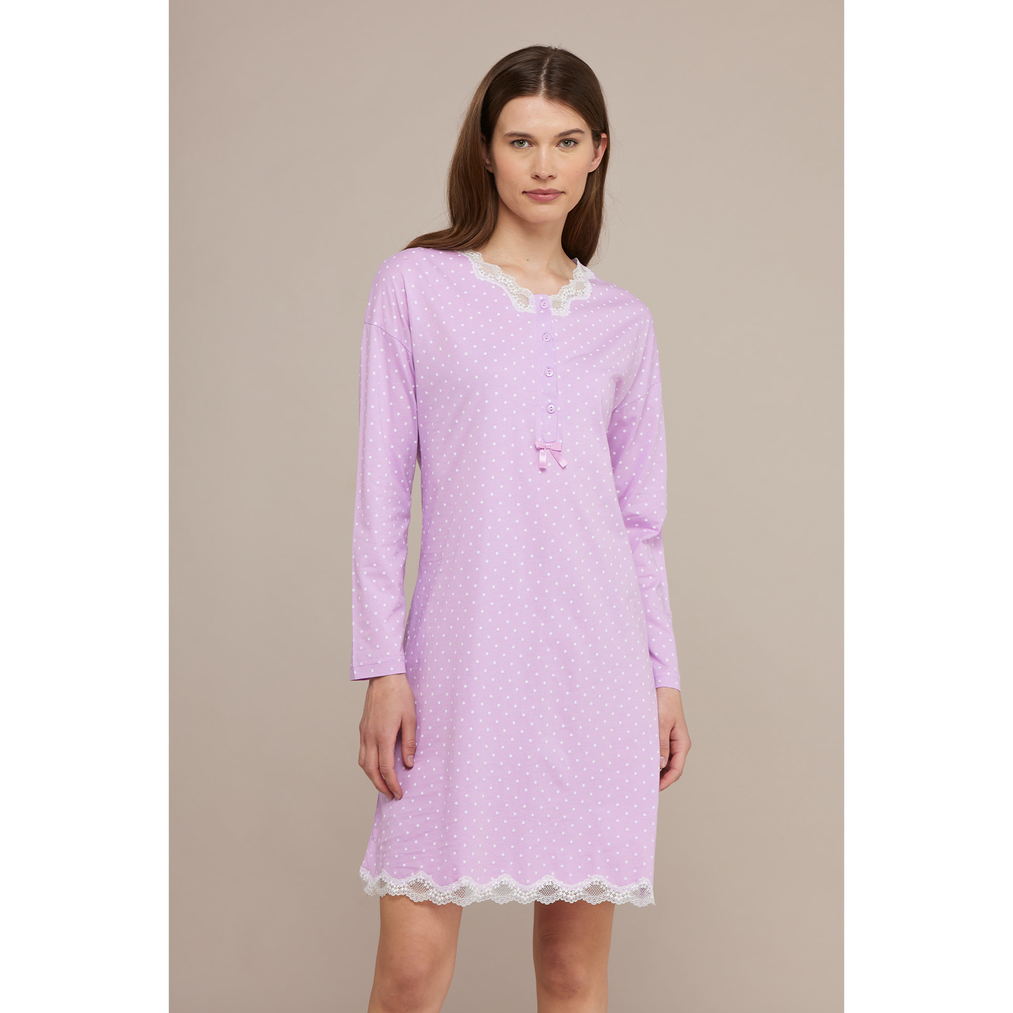 Camicia da notte cotone meryanne Noidinotte