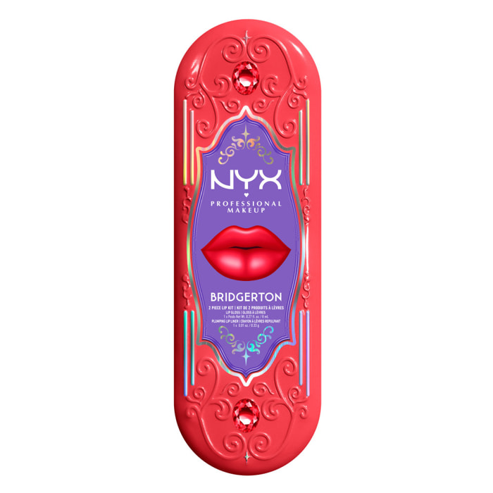 NYX Professional Makeup Collection Limitée Bridgerton Royal Kit Lèvres 01