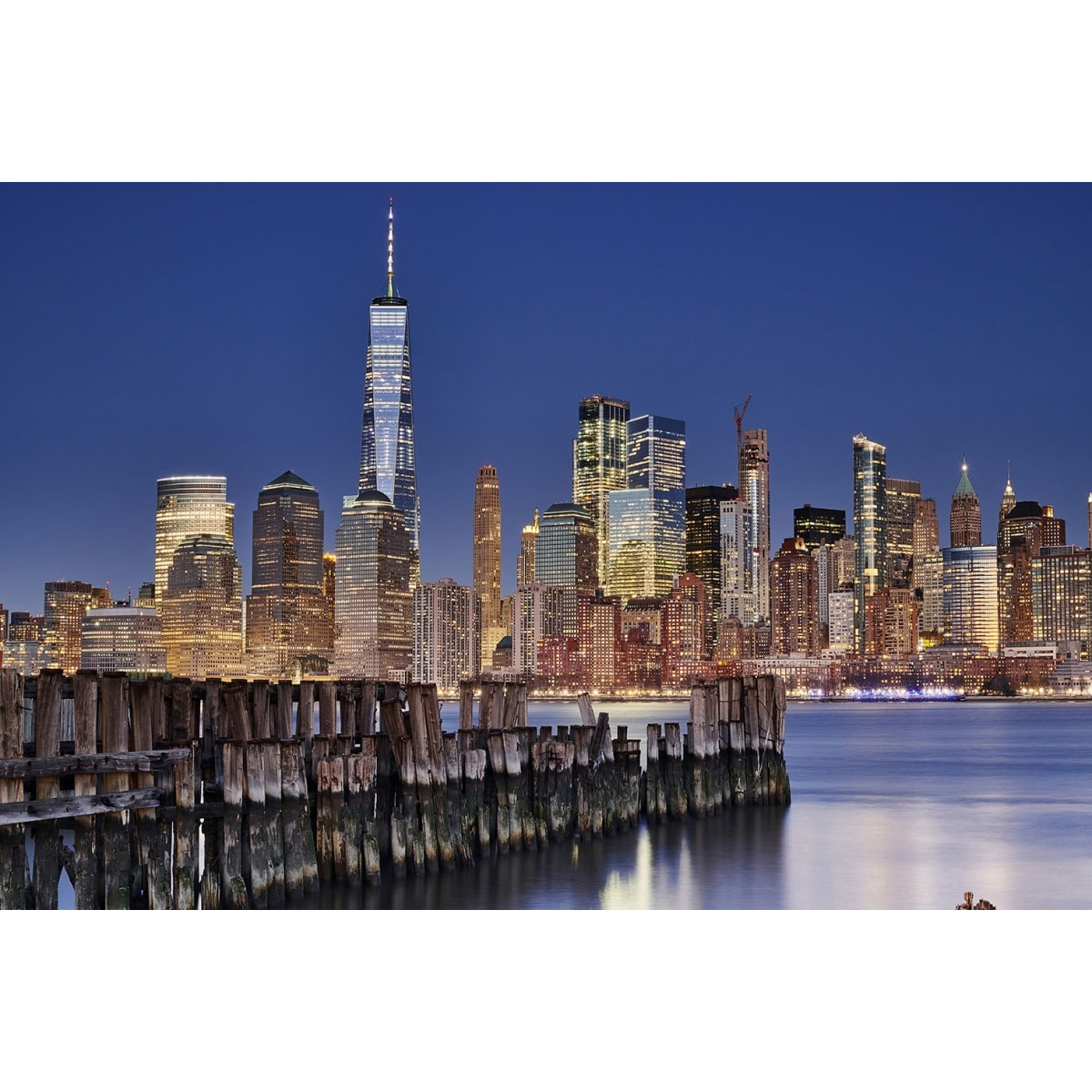 Tableau Manhattan skyline Toile imprimée