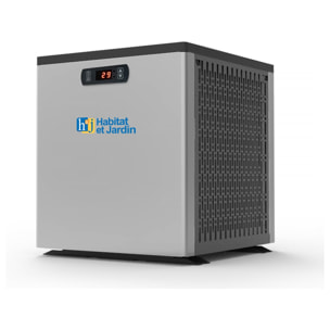 Piscine bois " Hawai " - 4.10 x 1.18 m + Pompe à chaleur  3.5 kw/h - Hayward - "Micro" - Noir