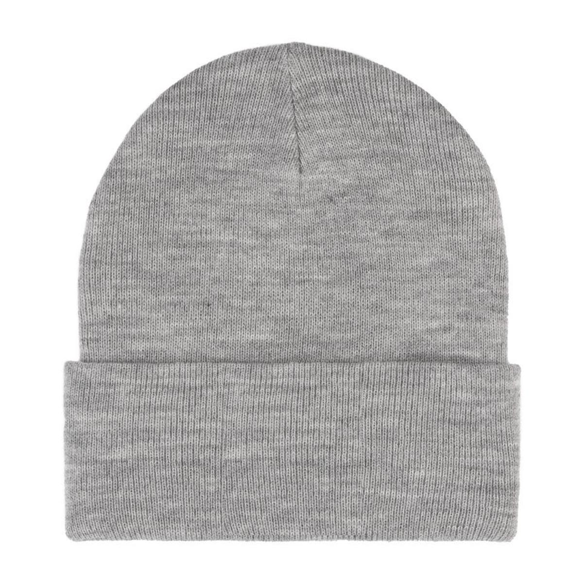 Cappello invernale con logo stile college e risvolto "Varsity"
