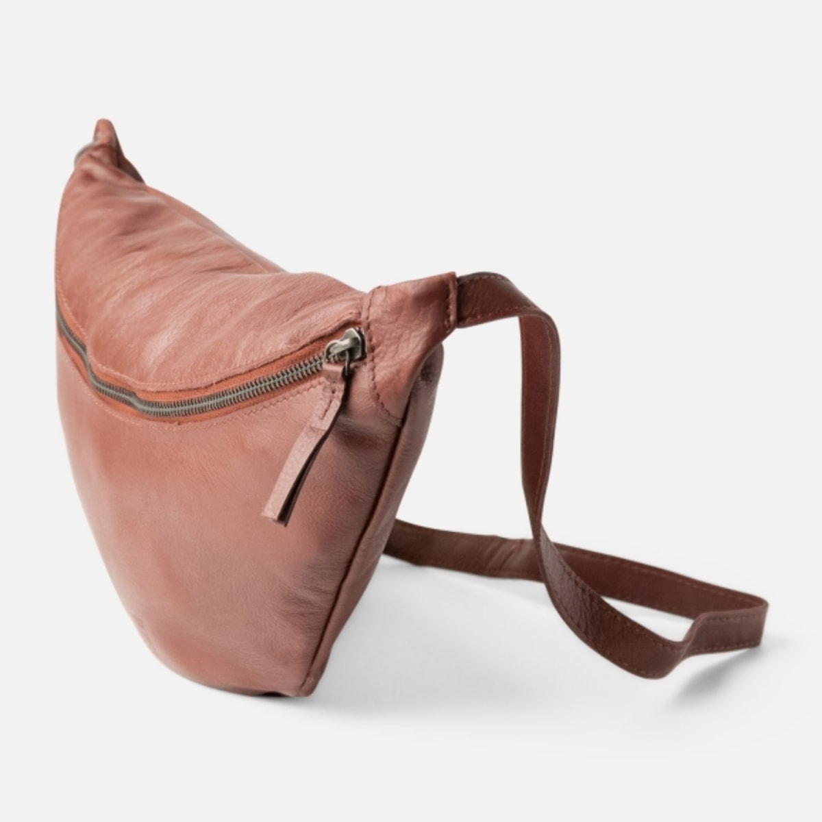 Riñonera BIBA Tonibanana de piel