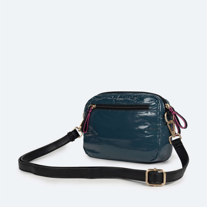 GLOSS RECYCLED CROSSBODY C/AQUA