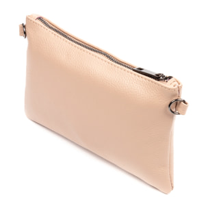 Albenga Borsa a tracolla da donna in vera pelle finitura dollaro