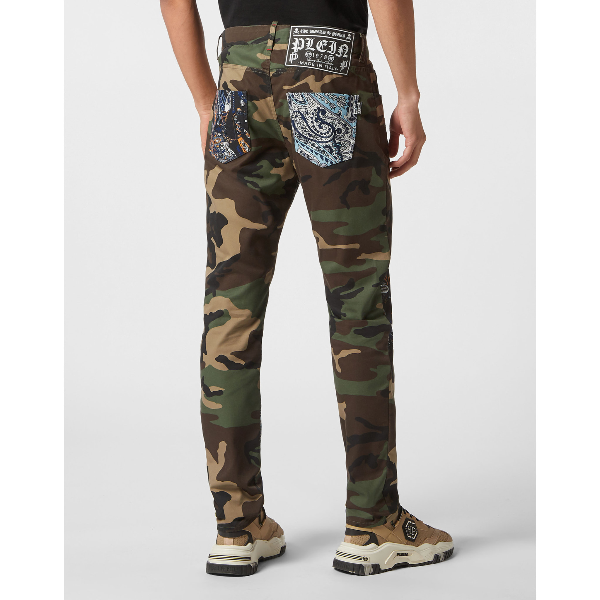PHILIPP PLEIN Jeans Straight Cut PAISLEY