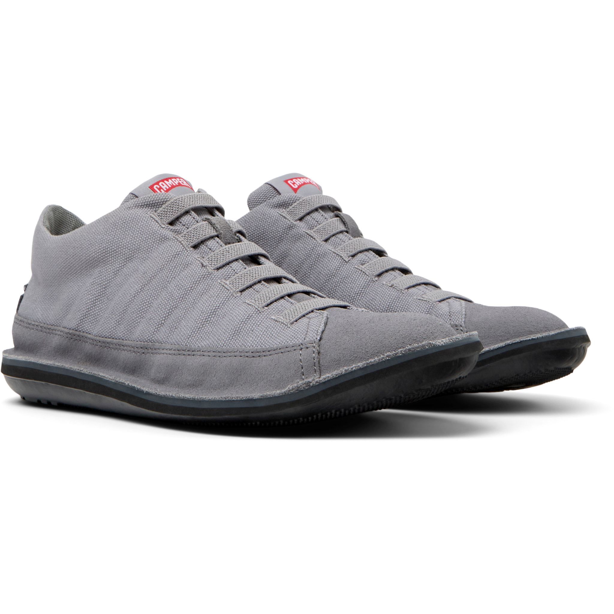 Sneakers - CAMPER Beetle - Grigio - Tessuto naturale