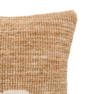 Coussin Loomia carré 40x40cm fleur