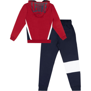Chándal de invierno infantil "Varsity" con capucha y cremallera