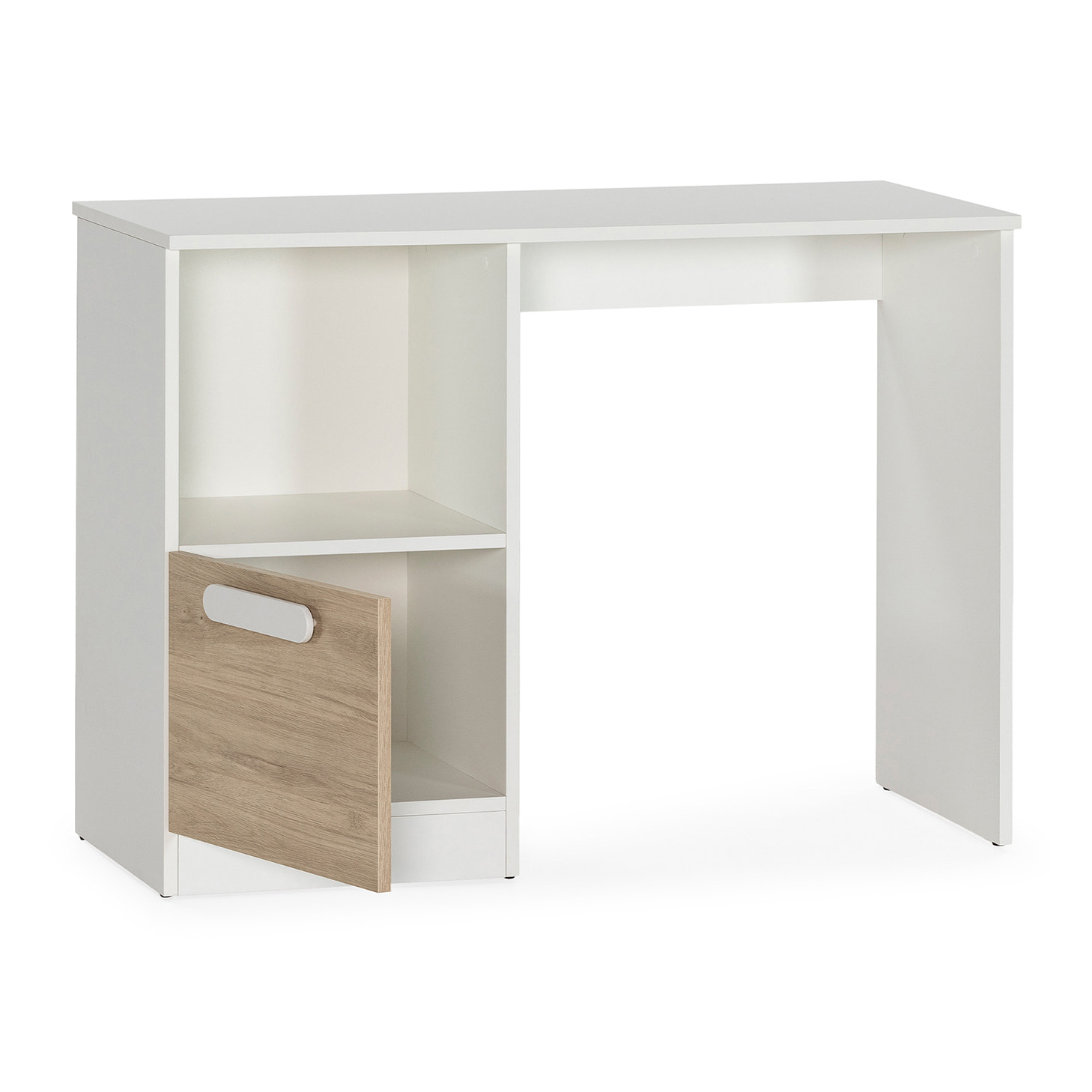 Mesa de escritorio Helen 1 puerta color Blanco