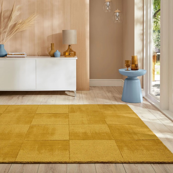 Tapis en laine GRAND DAMIER