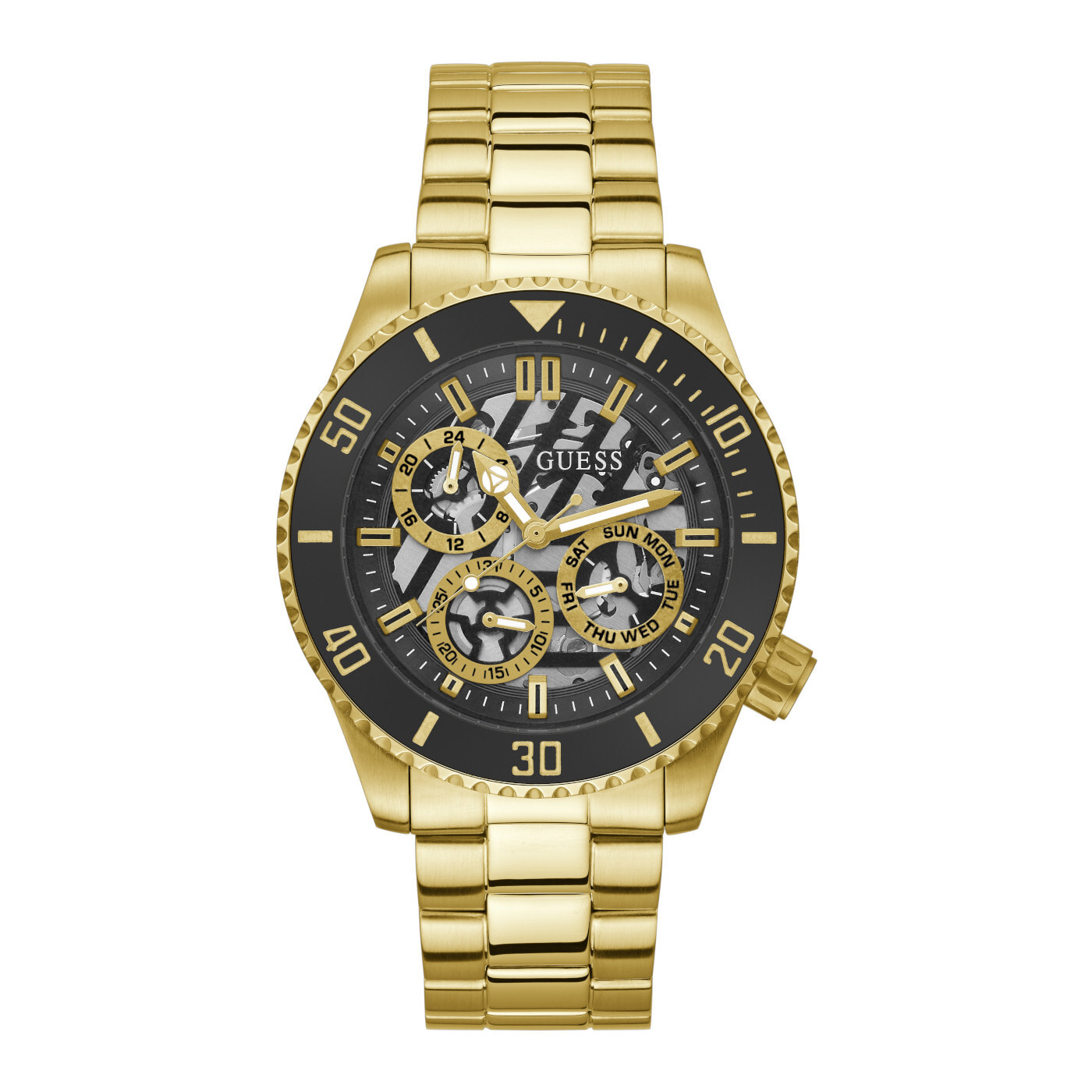 Reloj Guess GW0488G2 Hombre Analogico Cuarzo con Correa de Acero